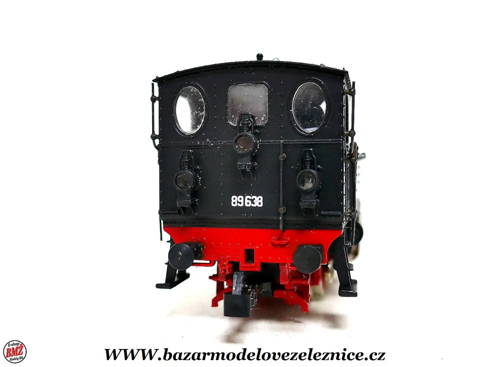 Rivarossi - DC - Parní lokomotiva BR 89 638 DR - HO