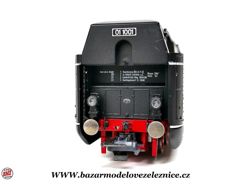 Roco - DCC + ZVUK - Parní lokomotiva BR 01 1001 DR - HO