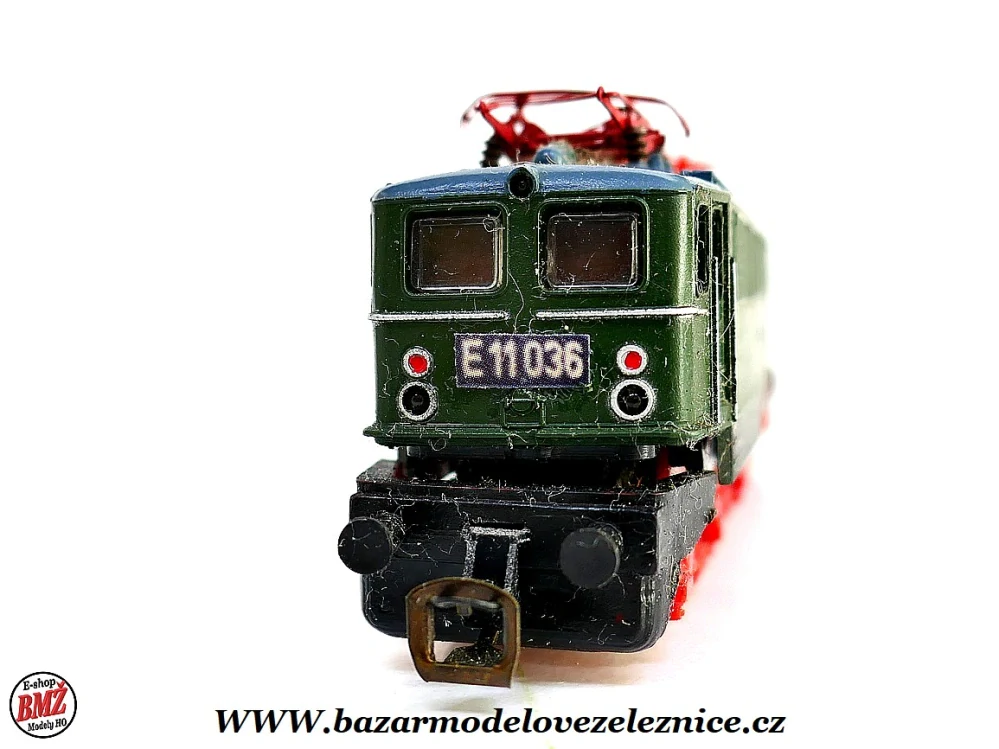 BTTB - Elektrická lokomotiva E 11 036 DR - TT