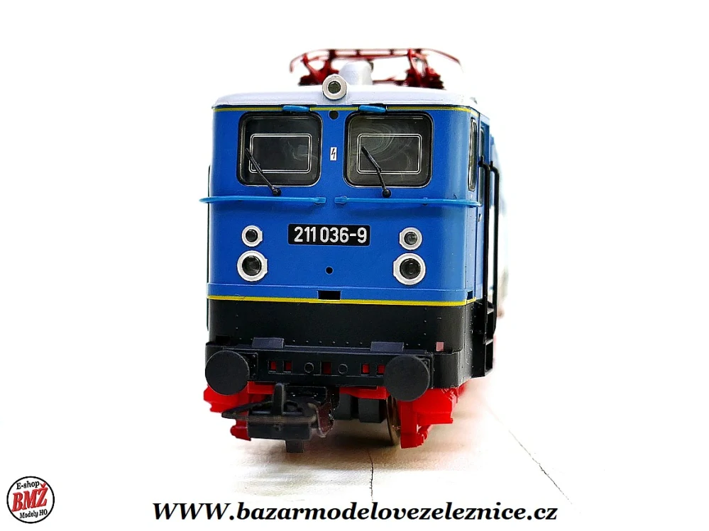 Nové Piko - DSS - Elektrická lokomotiva BR 211 036 DR- HO