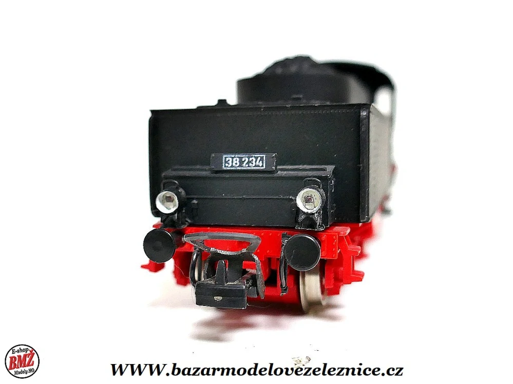 Piko DDR - DC - Parní lokomotiva BR 38 234 DR - HO