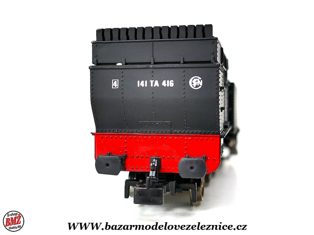 Jouef - DC - Parní lokomotiva Serie 141 TA 416 SNCF - HO