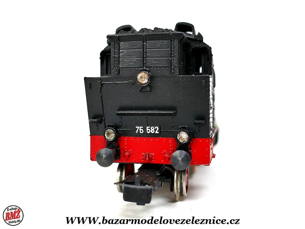 Piko DDR - DC - Parní lokomotiva BR 75 582 DR - HO