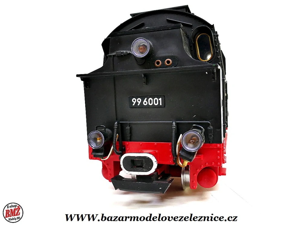 LGB - DC + KOUŘ - Parní lokomotiva BR 99 6001 DR - G