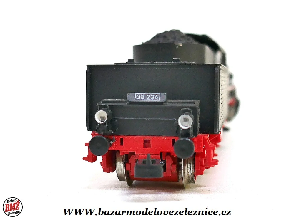 Piko DDR - DC - Parní lokomotiva BR 38 234 DR - HO