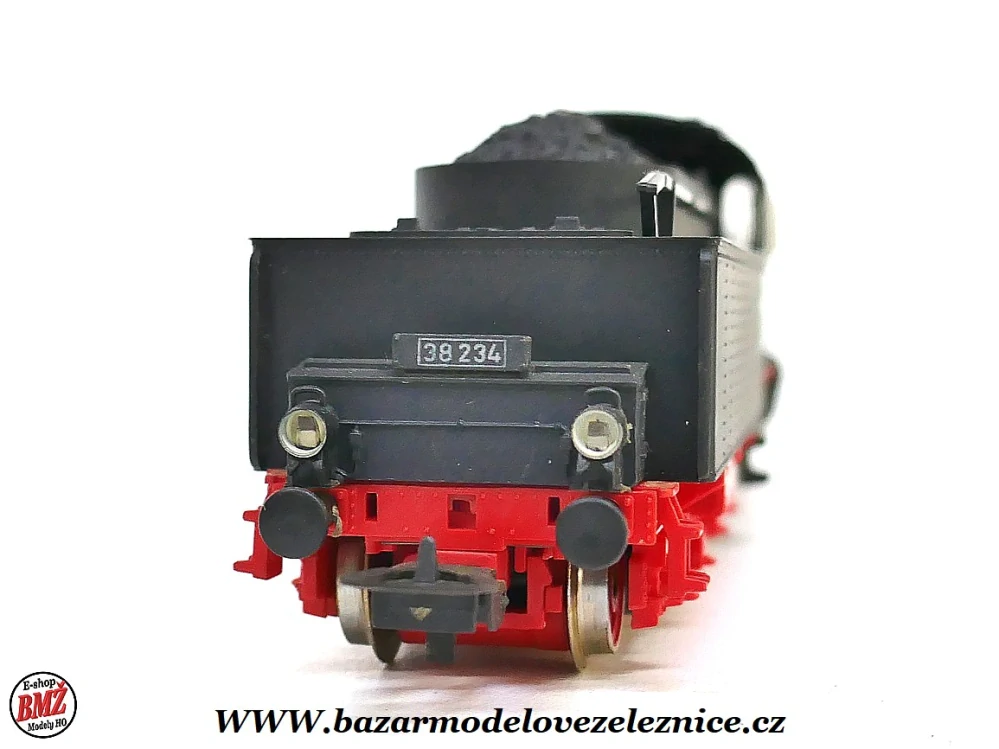 Piko DDR - DC - Parní lokomotiva BR 38 234 DR  - HO