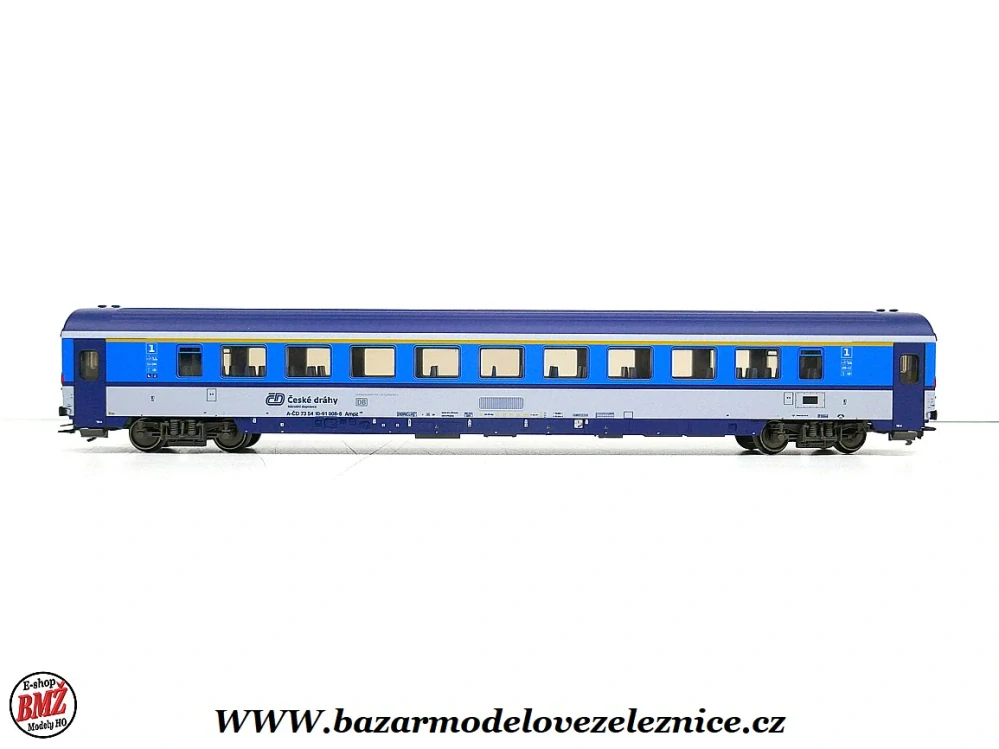 Trix - DCC + ZVUK - Set s elektrickou lokomotivou 380 + 2 OSOB. vozy ČD - HO