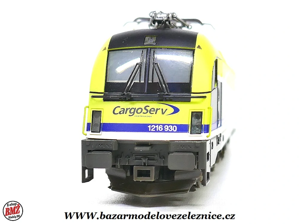 Nové Piko - DSS - Elektrická lokomotiva Rh1216 Taurus CargoServ - HO