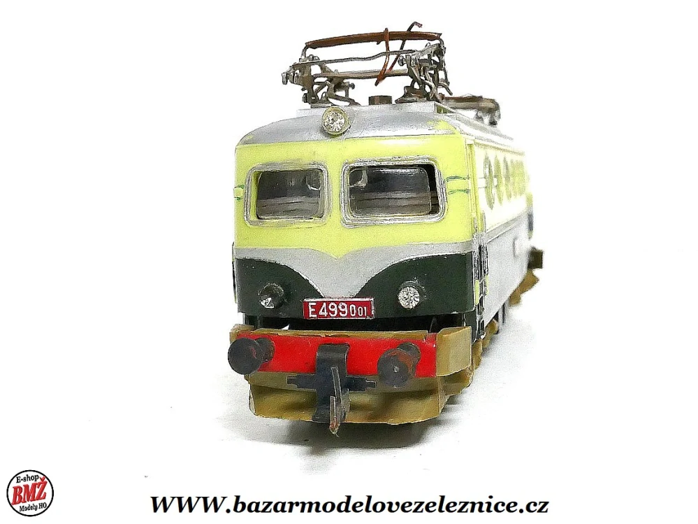BTTB - Elektrická lokomotiva E 499 ČSD - TT
