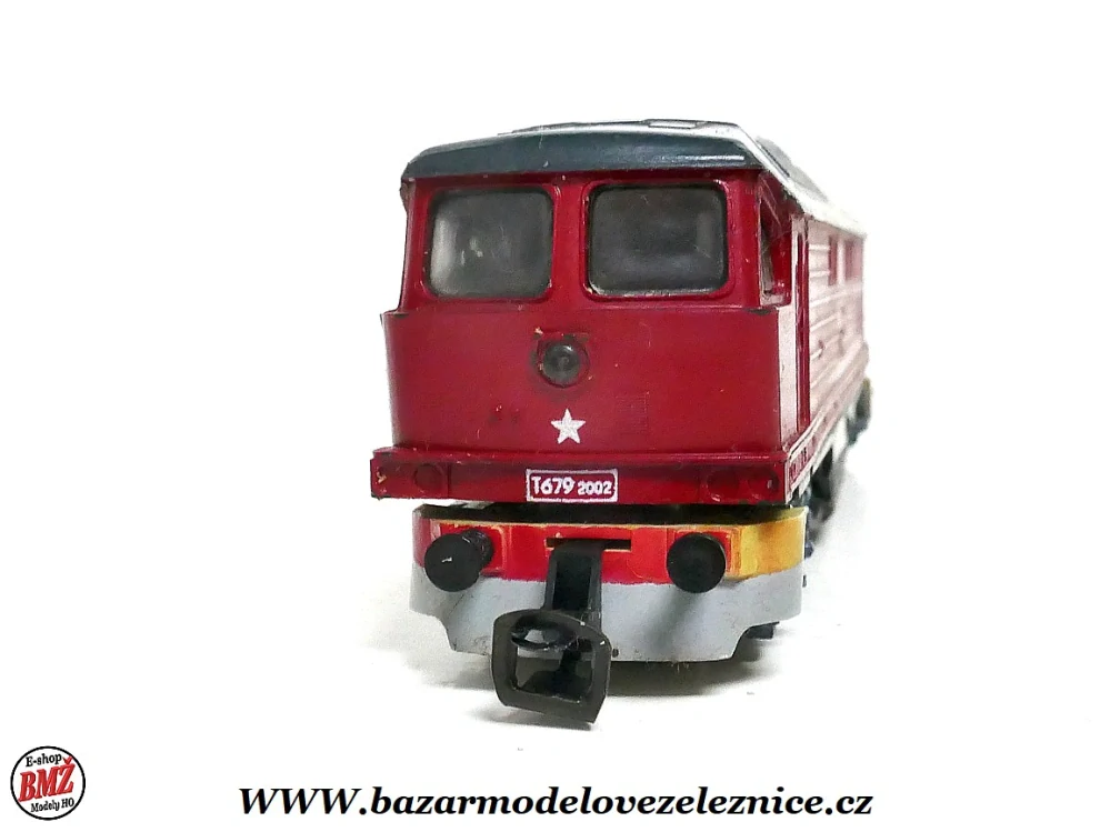 BTTB - Dieselová lokomotiva T 679 2002 ČSD - TT