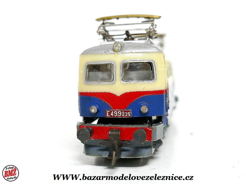 Zeuke - Elektrická lokomotiva E 499 001 ČSD - TT