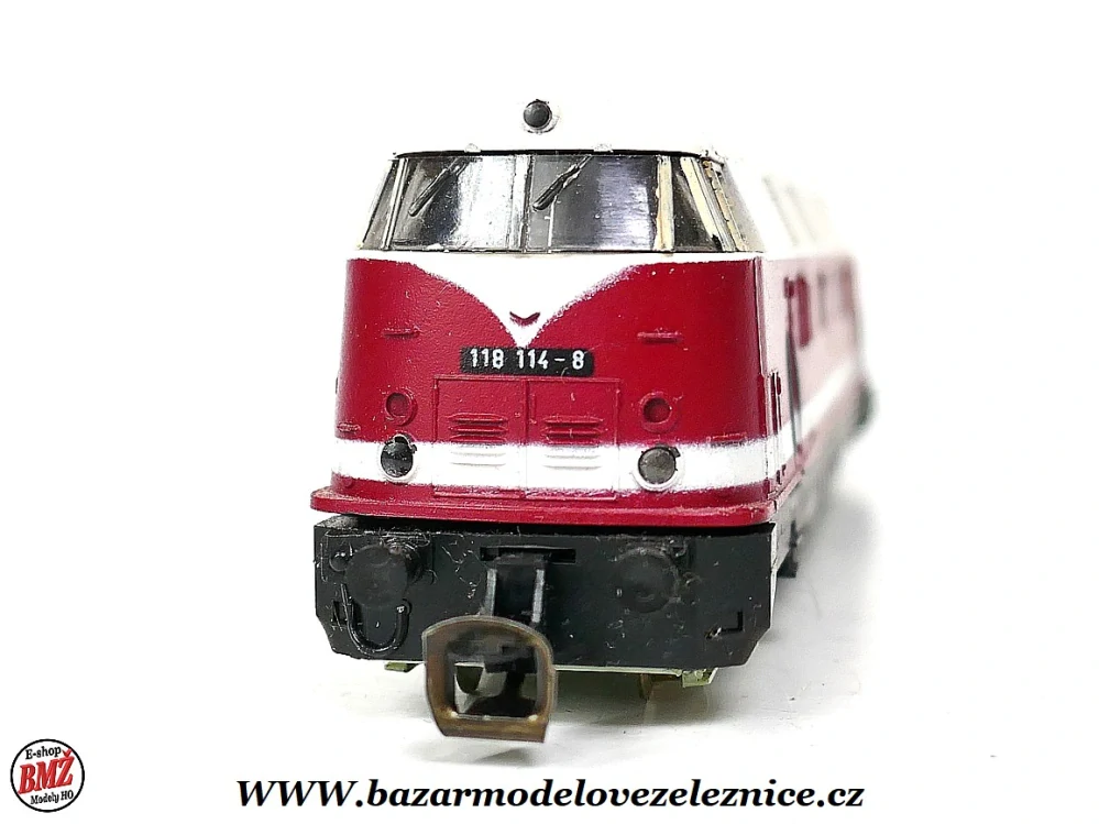 BTTB - Dieselová lokomotiva BR 118 114 DR- TT
