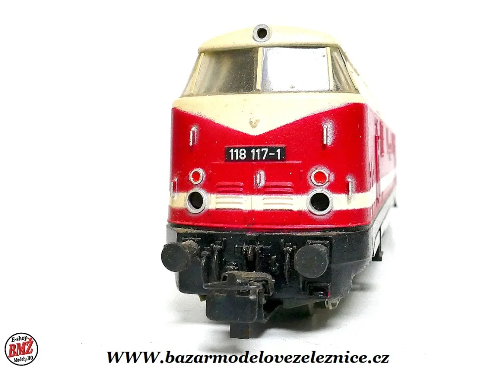 Piko DDR - DC - Dieselová lokomotiva BR 118 117 DR - HO