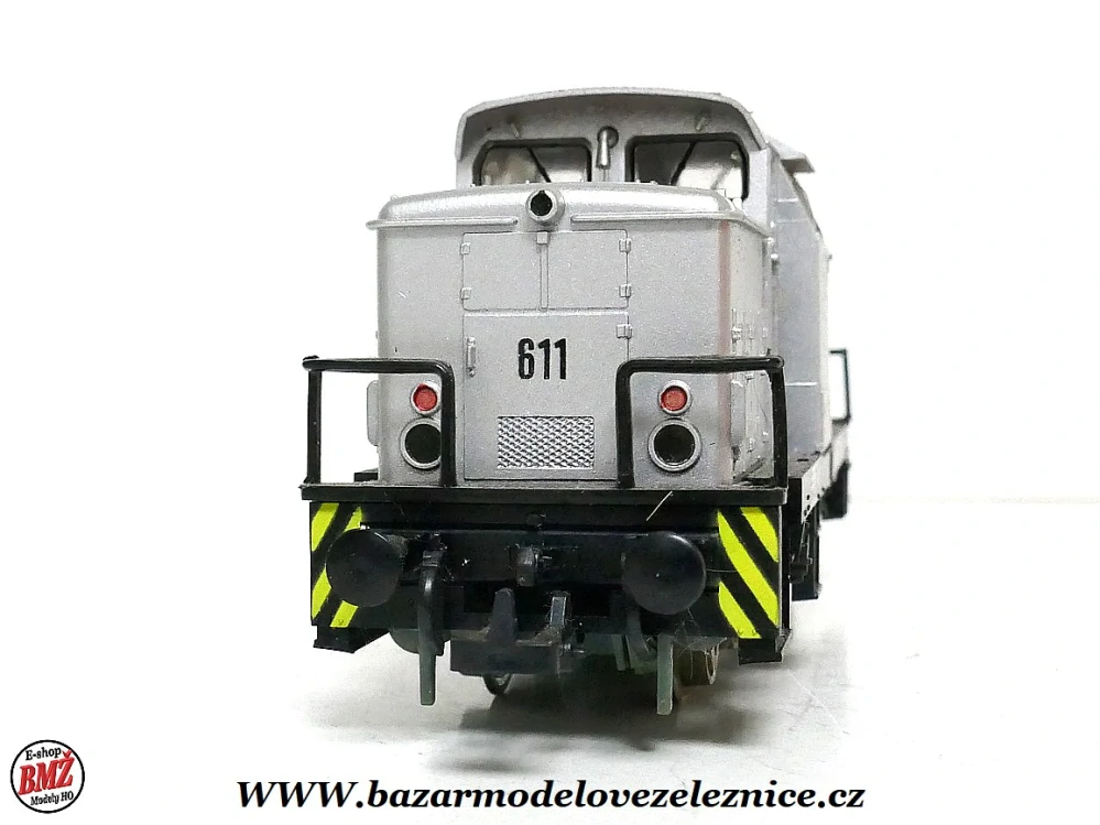 Piko DDR - DC - Dieselová lokomotiva BR 106 Werklok DR - HO