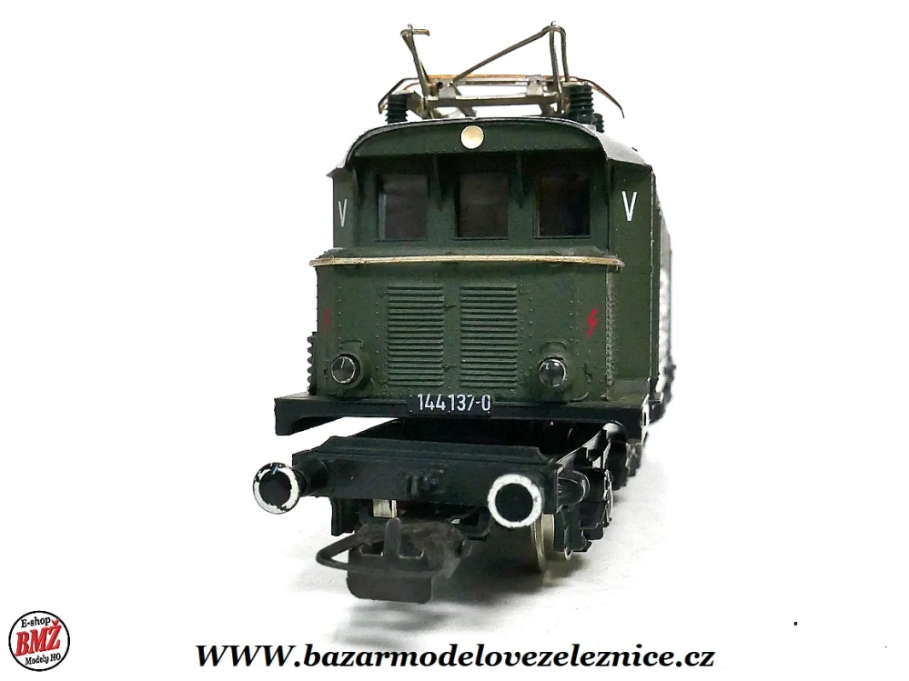 PIKO DDR - DC - Elektrická lokomotiva BR 144 137 DR -HO