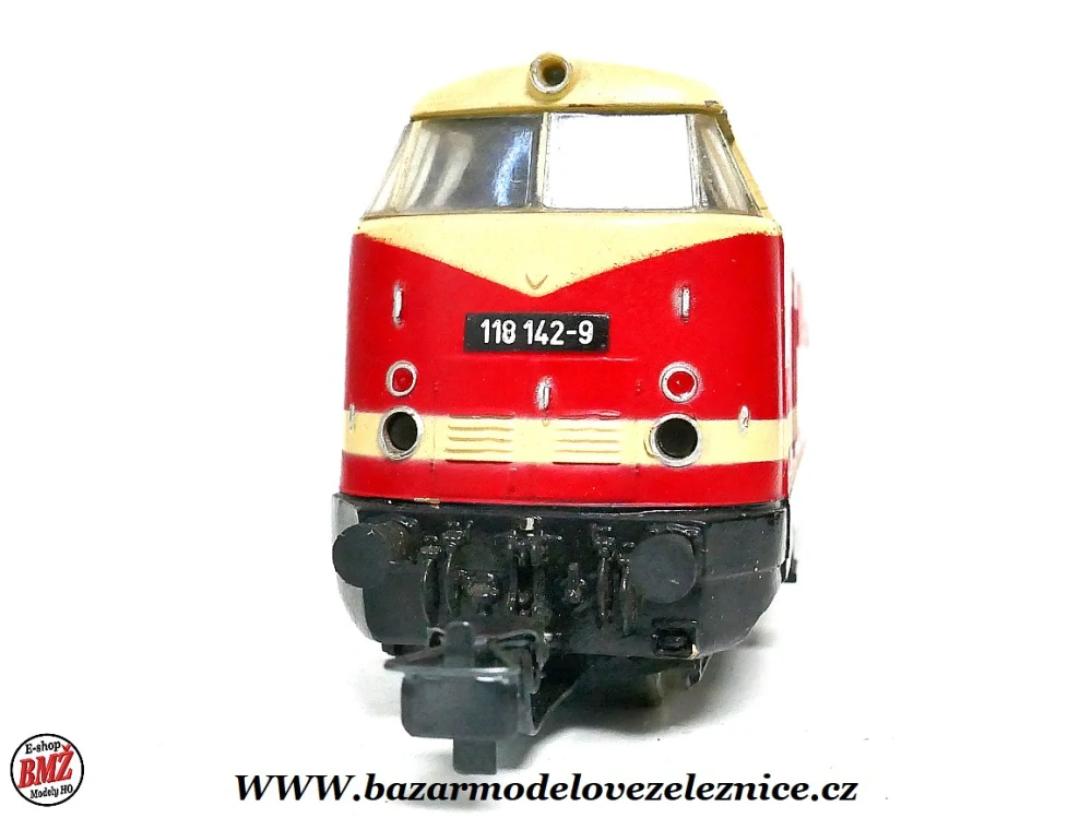 Piko DDR - DC - Dieselová lokomotiva BR 118 142 DR - HO