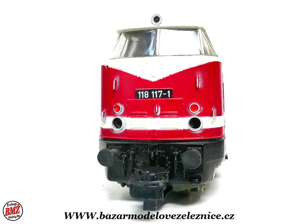 Piko DDR - DC - Dieselová lokomotiva BR 118 117 DR - HO