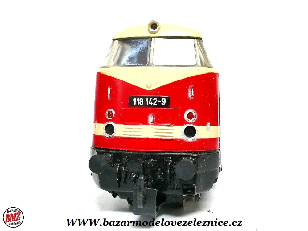 Piko DDR - DC - Dieselová lokomotiva BR 118 142 DR - HO