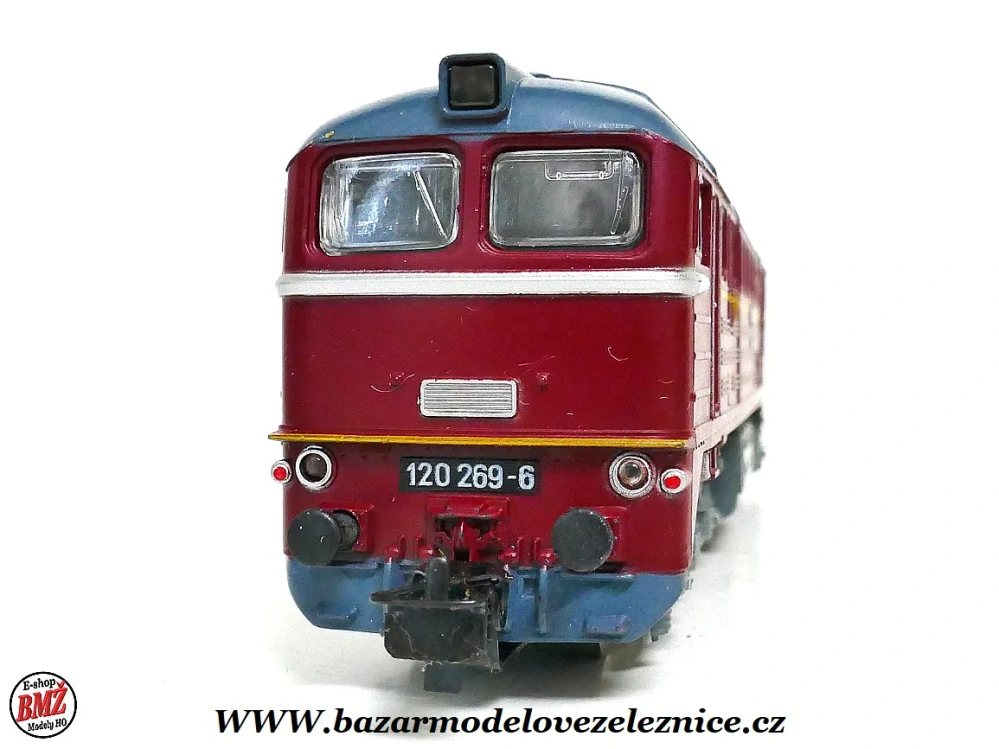 Piko DDR - DC - Dieselová lokomotiva BR 120 245 DR - HO