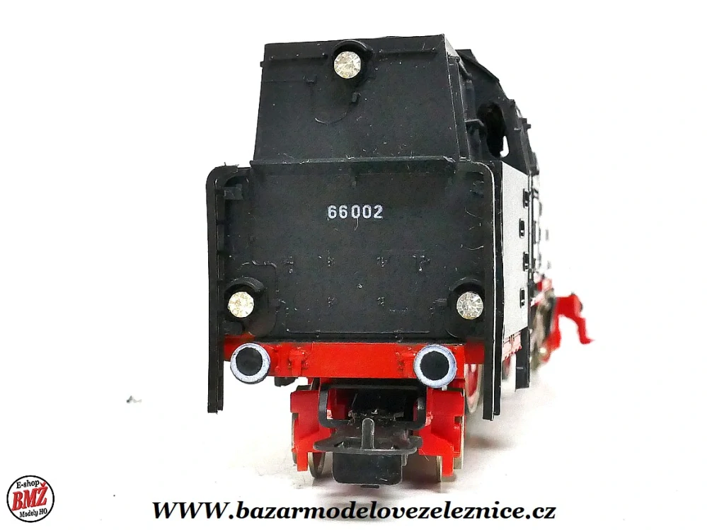 Piko DDR - DC - Parní lokomotiva BR 66 002 DB - HO