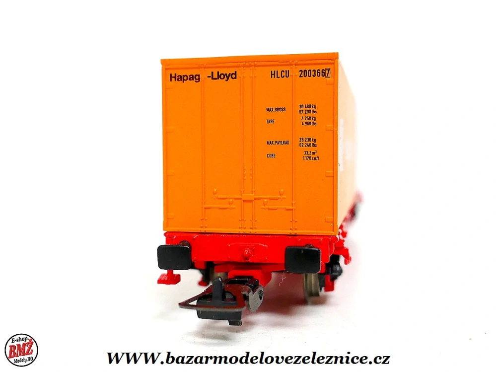 Nové Piko - Kontejnerový vůz DB Cargo Lloyd - HO