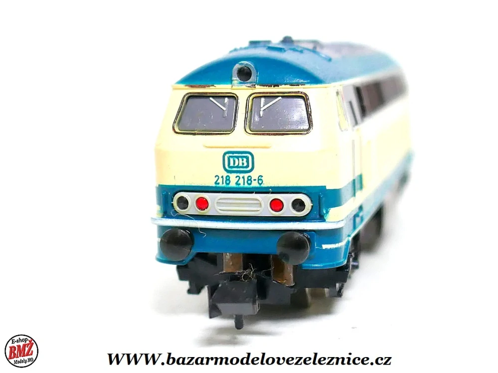 Minitrix - DC - Dieselová lokomotiva BR 218 218 DB - N