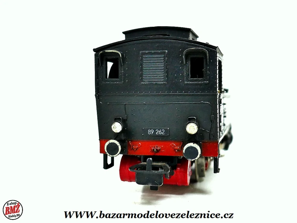Piko DDR - DC - Parní lokomotiva BR 89 262 DR - HO
