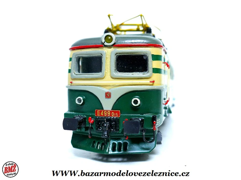 Maloserie - DC - Elektrická lokomotiva E 499 015 ČSD - HO