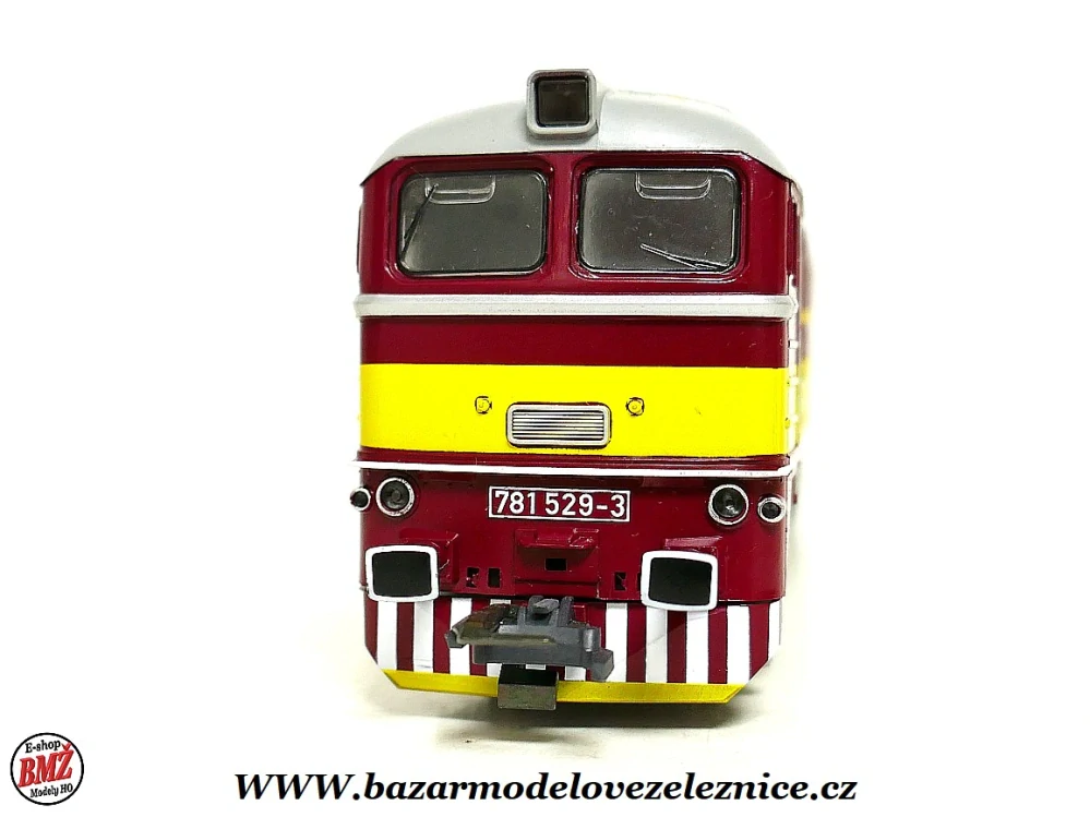 Gutzold - DSS - Dieselová lokomotiva 781 529 ČSD - HO