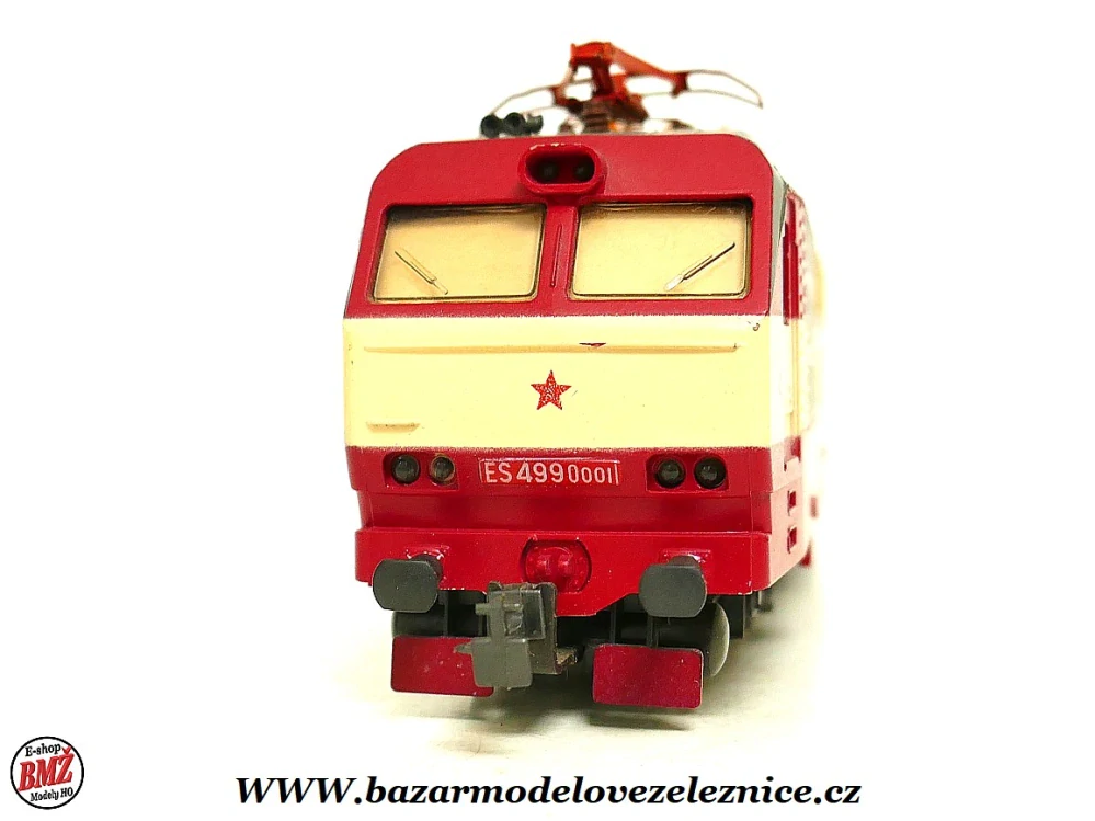 PIKO DDR - DC - Elektrická lokomotiva ES 499 ČSD -HO