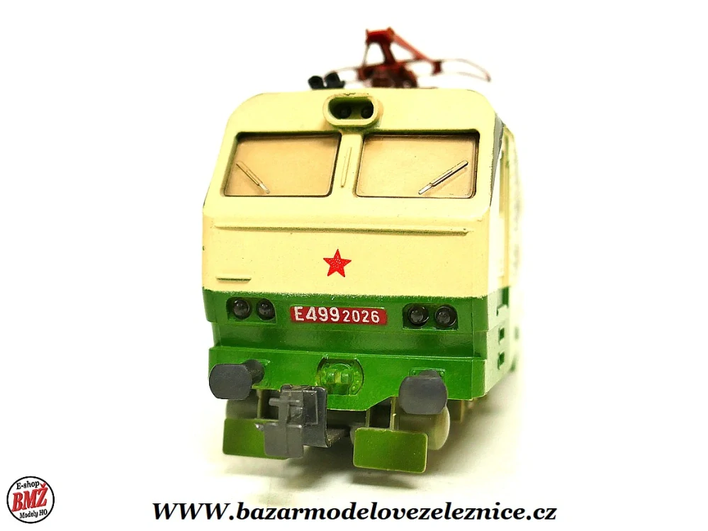 PIKO DDR - DC - Elektrická lokomotiva ES 499 ČSD -HO