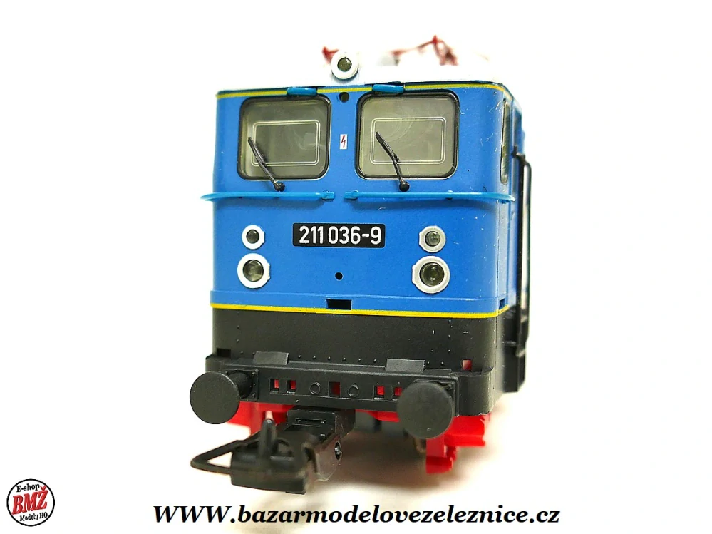 Nové Piko - DSS - Elektrická lokomotiva BR 211 036 DR Leipzig- HO