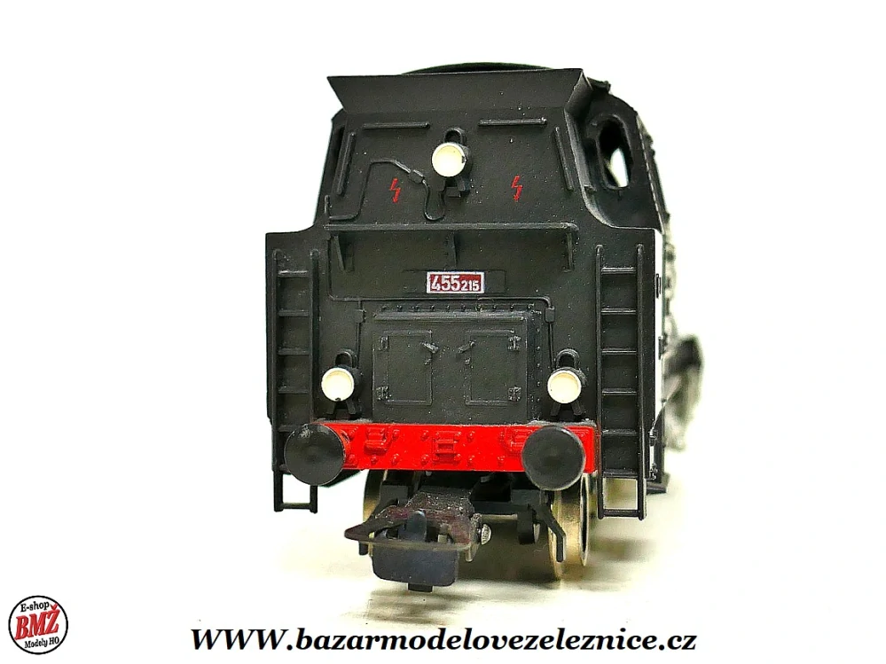 Piko DDR - DC - Parní lokomotiva 455 018 ČSD Originál - HO