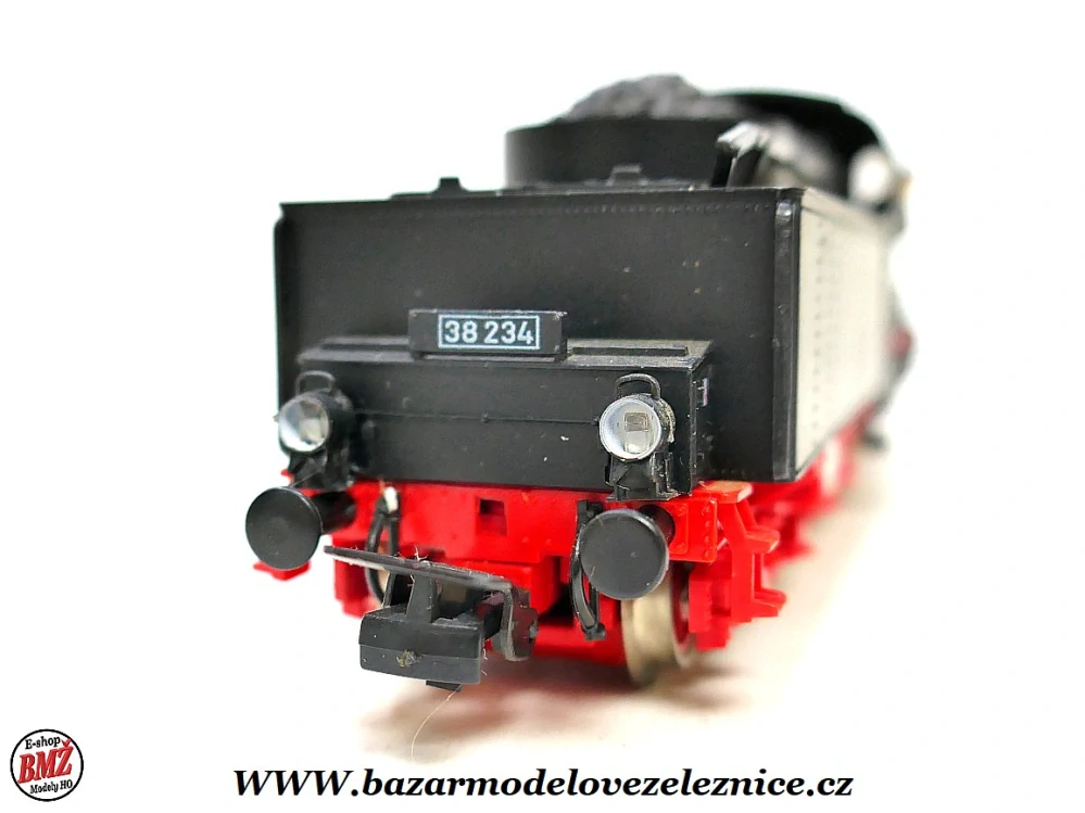 Piko DDR - DC - Parní lokomotiva BR 38 234 DR - HO