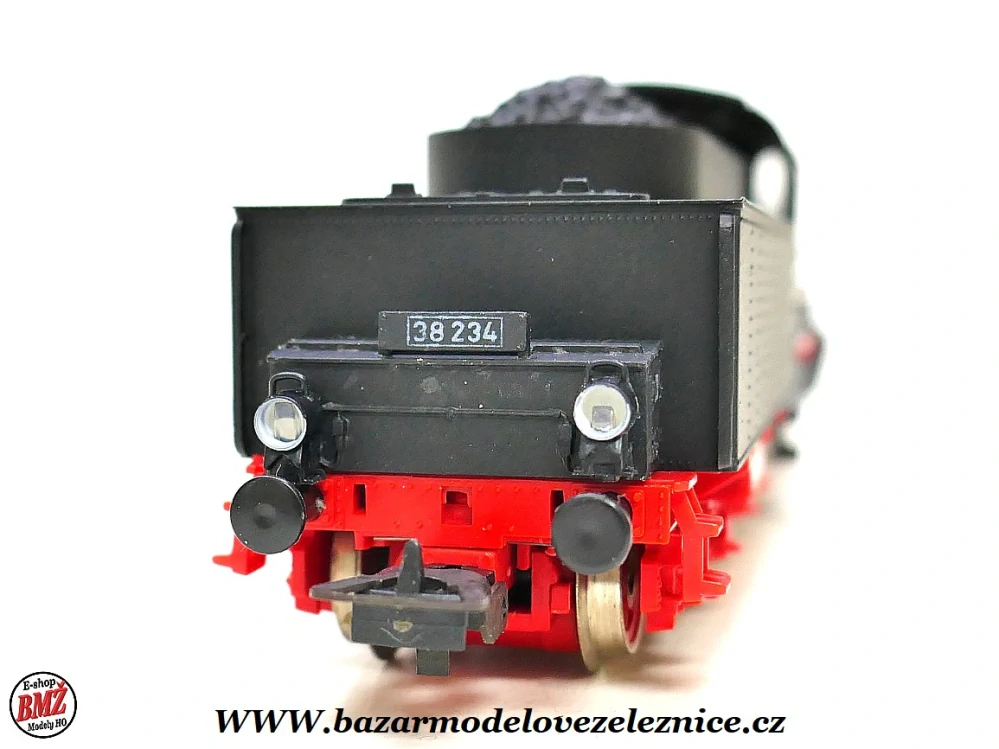 Piko DDR - DC - Parní lokomotiva BR 38 234 DR - HO