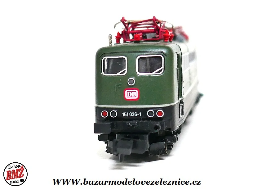 Fleischmann - DC - Elektrická lokomotiva BR 151 DB - N