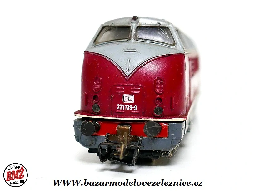 Zeuke - Dieselová lokomotiva BR 221 139 DB - TT