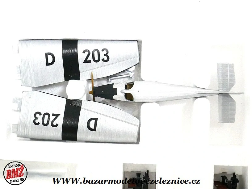 Marklin - Set 3 nákladních vozů s Junkers F-13,DRG - HO