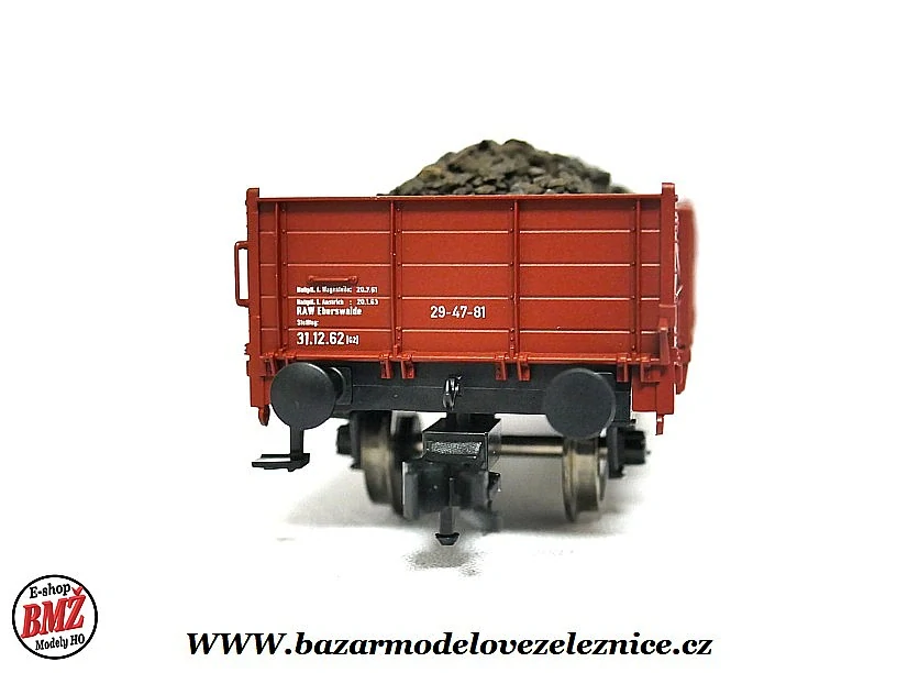 Fleischmann - Otevřený vůz DR s uhlím - HO