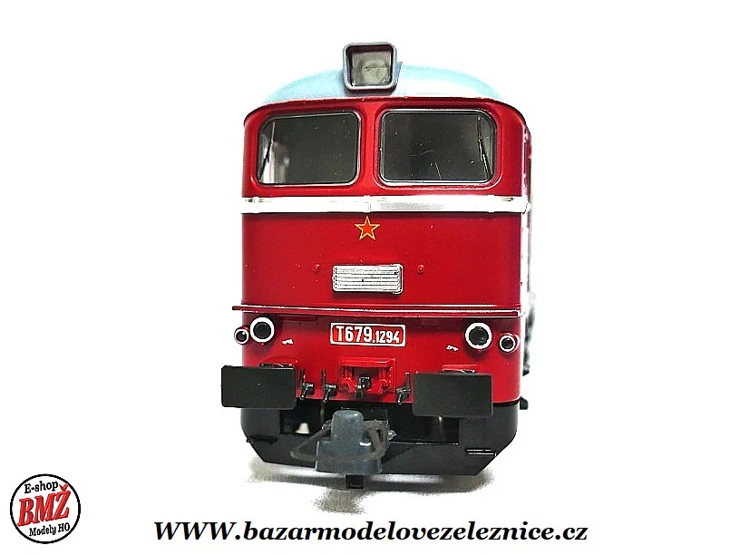 Roco - DSS - Dieselová lokomotiva T 679 1294 ČSD - HO
