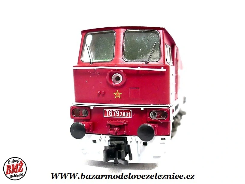 Nové Piko - DSS - Dieselová lokomotiva T 679 2001 ČSD, - HO