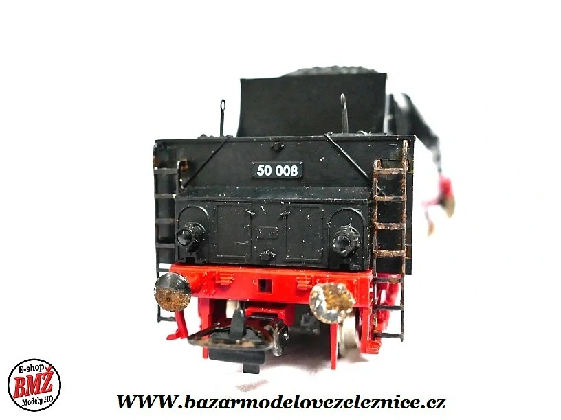 Fleischmann - DCC + KOUŘ -  Parní lokomotiva BR 50 008 DR- HO