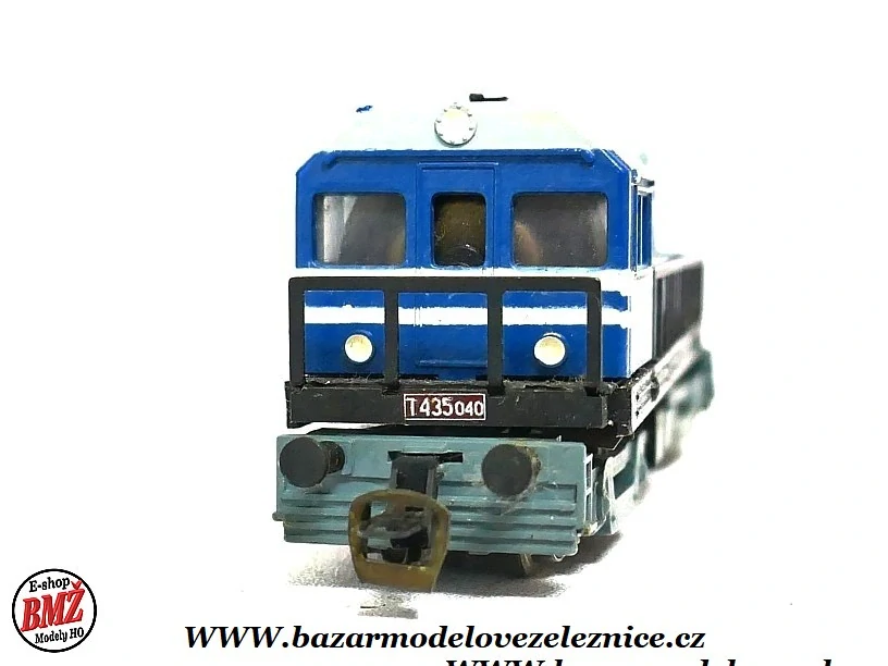 BTTB - Dieselová lokomotiva T 435 040 ČSD - TT