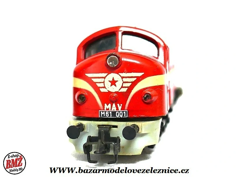 BTTB - Dieselová lokomotiva M 61 001 MÁV  - TT