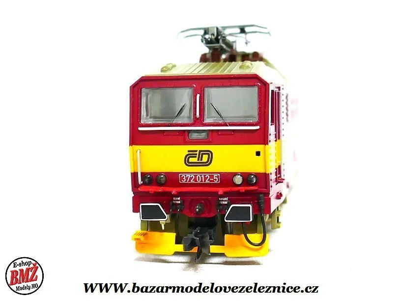 Kuehn - DSS - Elektrická lokomotiva 372 012 ČD Bastard TT