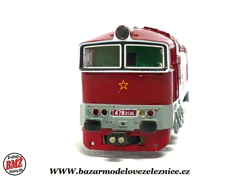 MTB - DCC + ZVUK - Dieselová lokomotiva T 478 ČSD Brejlovec - TT
