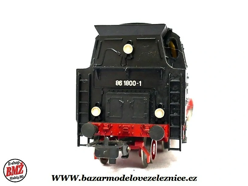 Piko DDR - DC - Parní lokomotiva BR 86 1800 DR - HO