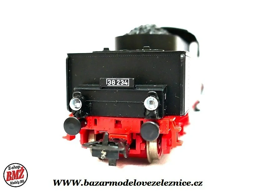 Piko DDR - DC - Parní lokomotiva BR 38 234 DR - HO