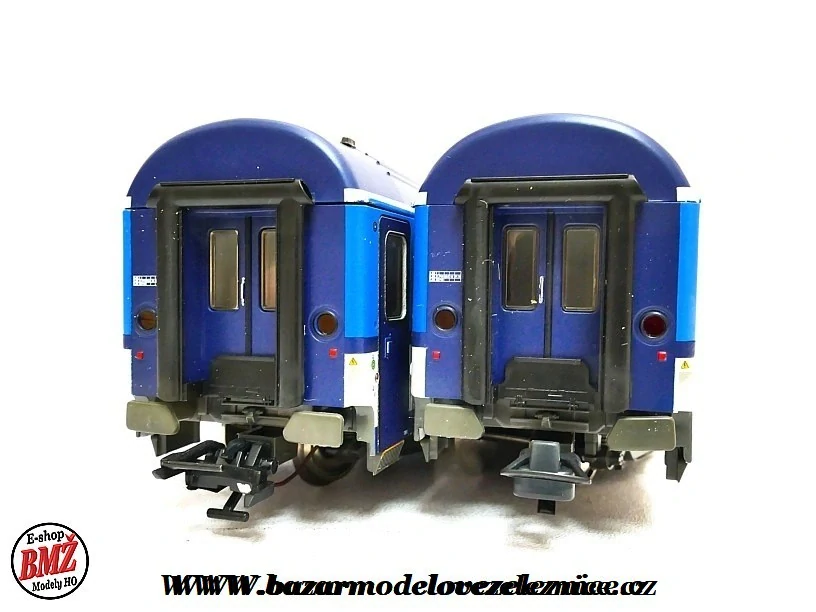 Roco - Set 2 os. vozů 2 tř. Bmz ČD, Eurofima  - HO