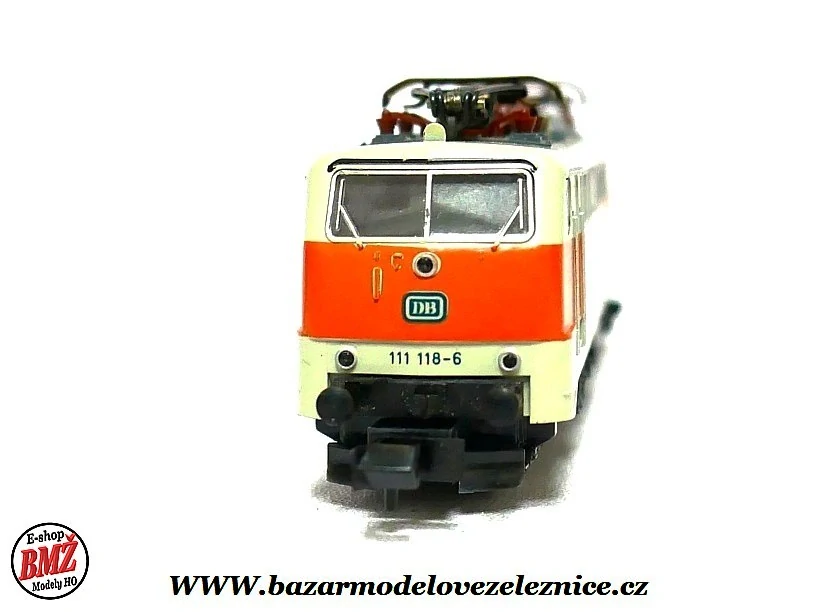 Minitrix - DC - Elektrická lokomotiva BR 111 DB - N